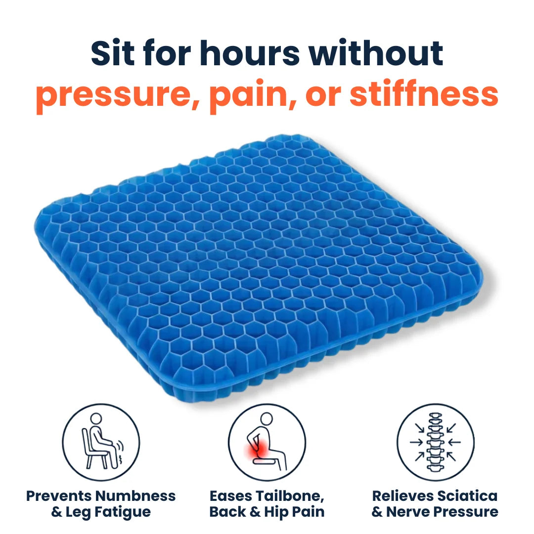 100% Gel Seat Cushion